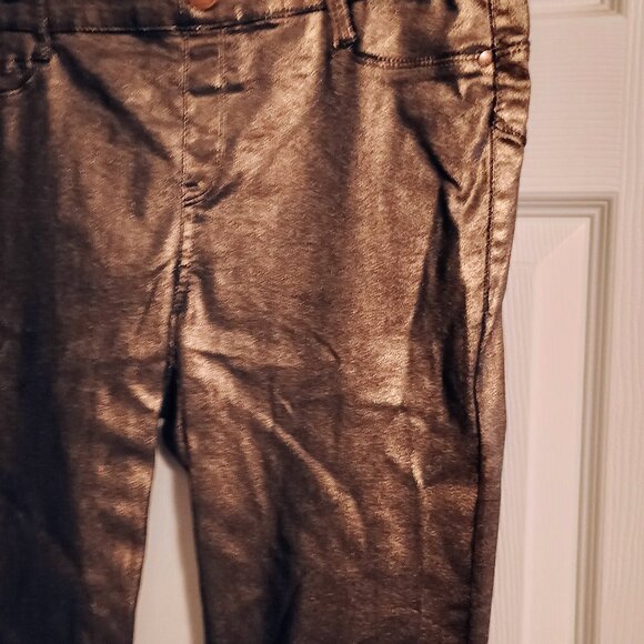 Juicy Couture Copper Pants, 12, Pull on Jegging,, Hi Rise, New - Picture 1 of 3